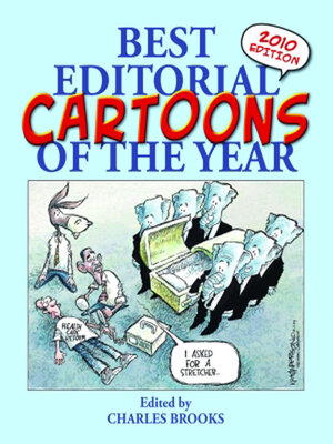 cover image of Best Editorial Cartoons of the Year